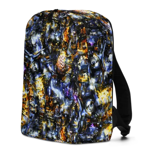 Obsidian Aurora on a Minimalist Backpack