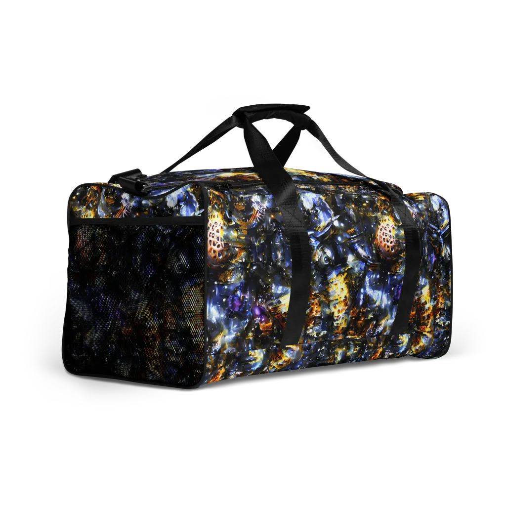 Obsidian Aurora on Duffle Bag — Right Front
