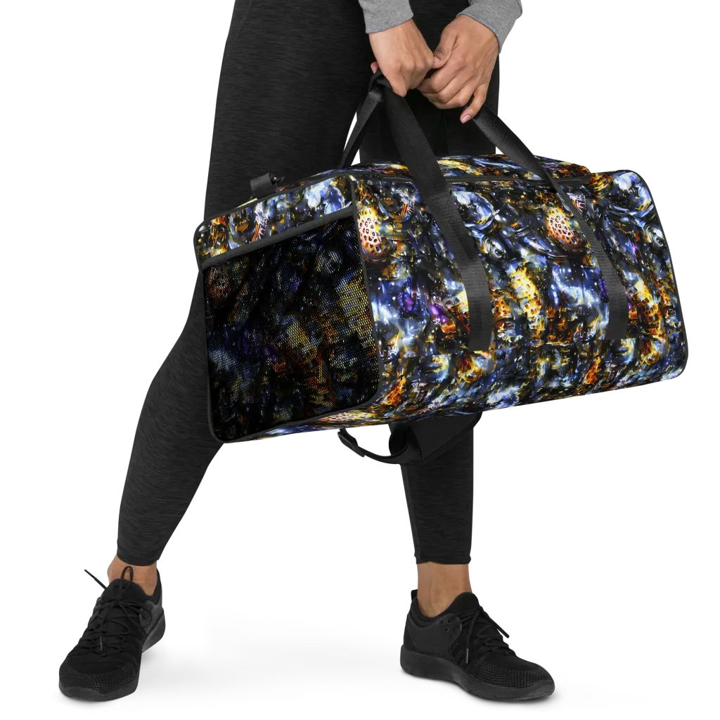 Obsidian Aurora on Duffle Bag — Right Front