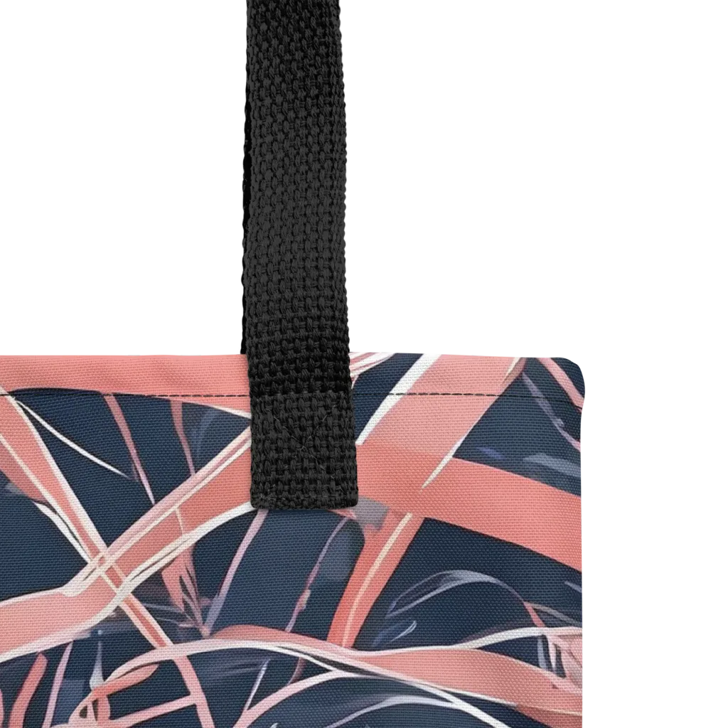 Coral Bloom Voltage on Tote Bag — Product details