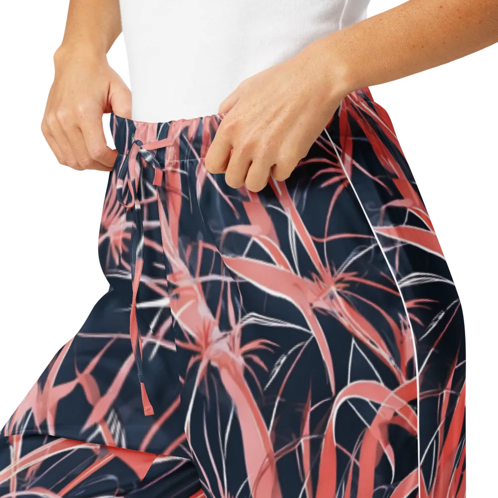 Coral Bloom Voltage on Women's Pajama Pants — Product details