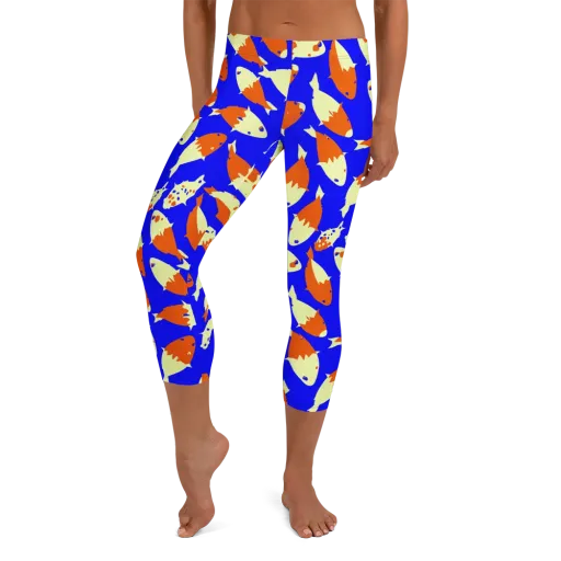 Koi Voltage on a Capri Leggings