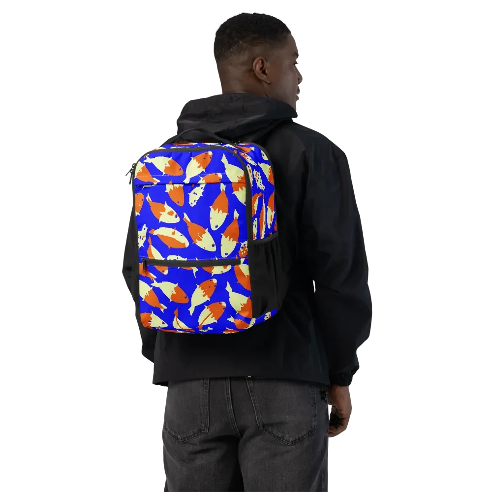 Koi Voltage on Utility Backpack — Back