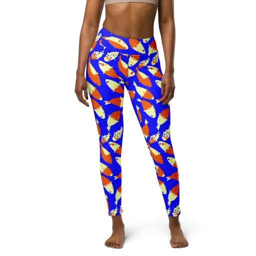 Koi Voltage on a Yoga Leggings