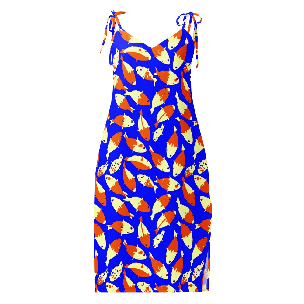 Koi Voltage on Slip Dress — Front