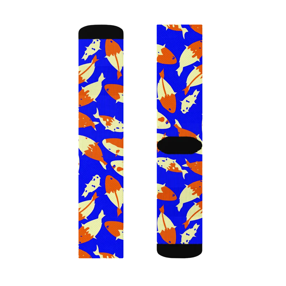 Koi Voltage on Socks — Left Sock