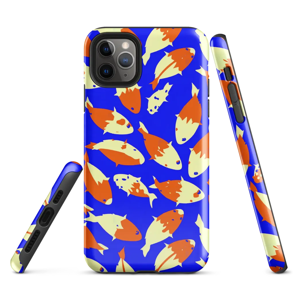 Koi Voltage on Tough Case for iPhone® — Front