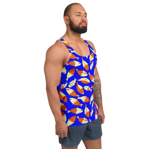 Koi Voltage on a Men's Tank Top