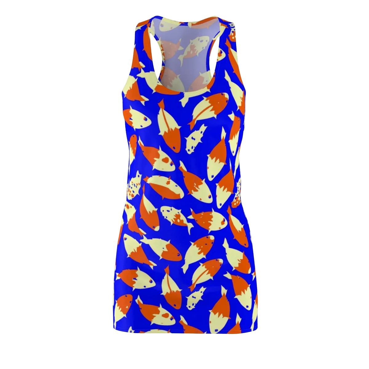 Koi Voltage on Racerback Dress — Front