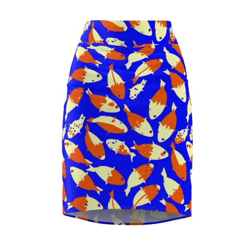 Koi Voltage on a Pencil Skirt