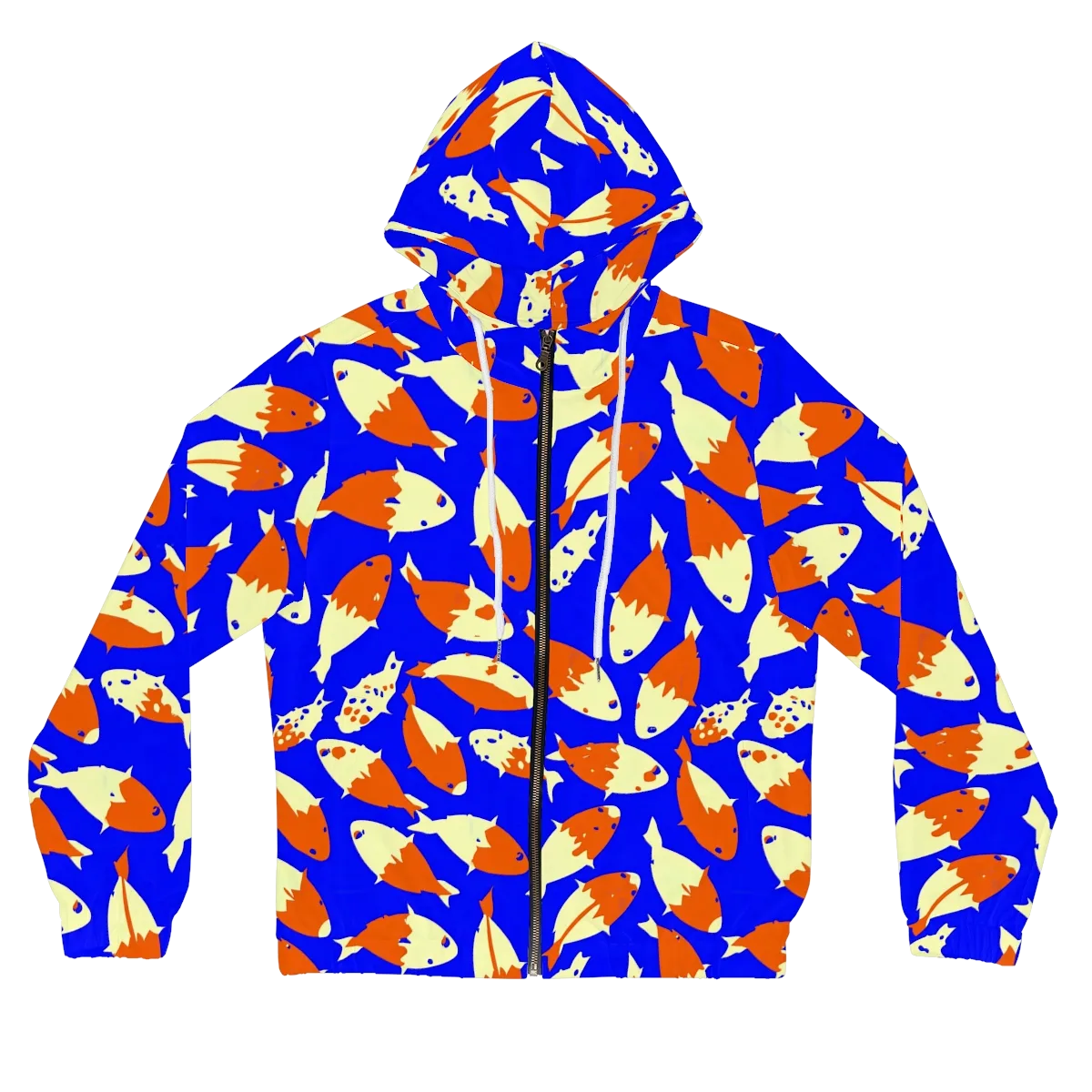 Koi Voltage on Women's Full-Zip Hoodie — Front