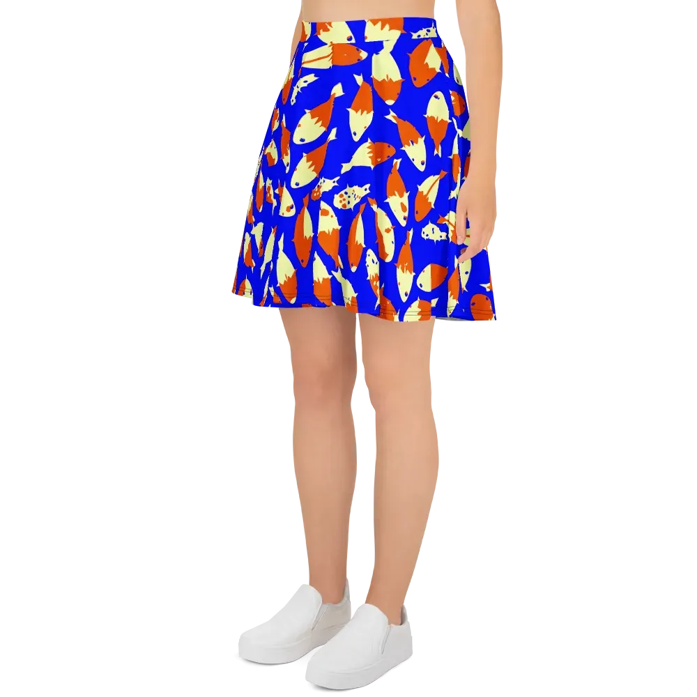 Koi Voltage on Skater Skirt — Left