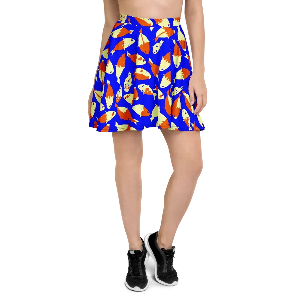 Koi Voltage on Skater Skirt — Front