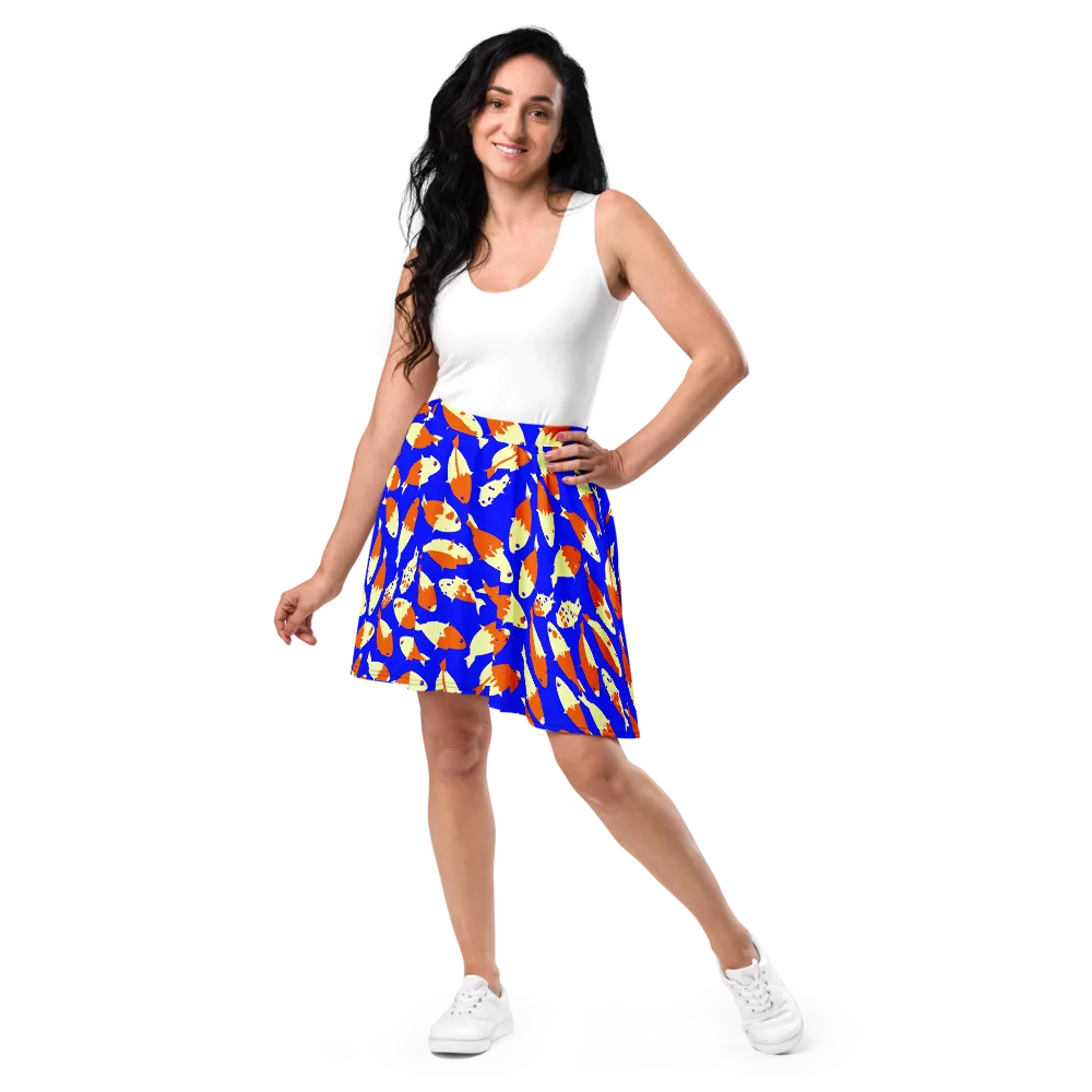 Koi Voltage on Skater Skirt — Front