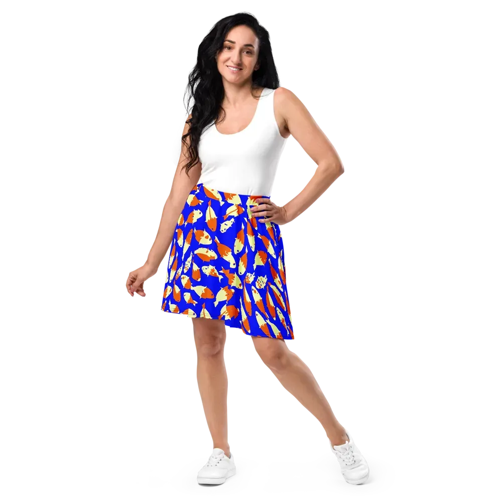 Koi Voltage on Skater Skirt — Front