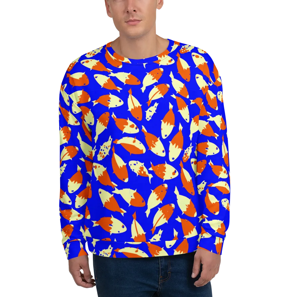 Koi Voltage on Sweatshirt — Front