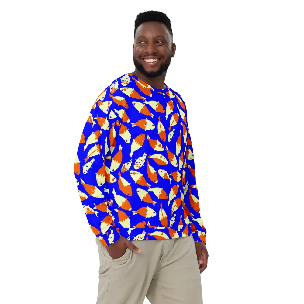 Koi Voltage on Sweatshirt — Front