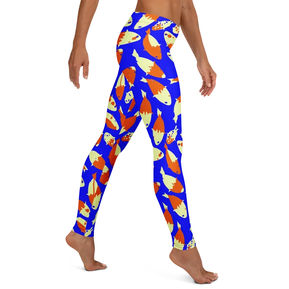 Koi Voltage on Leggings — Right