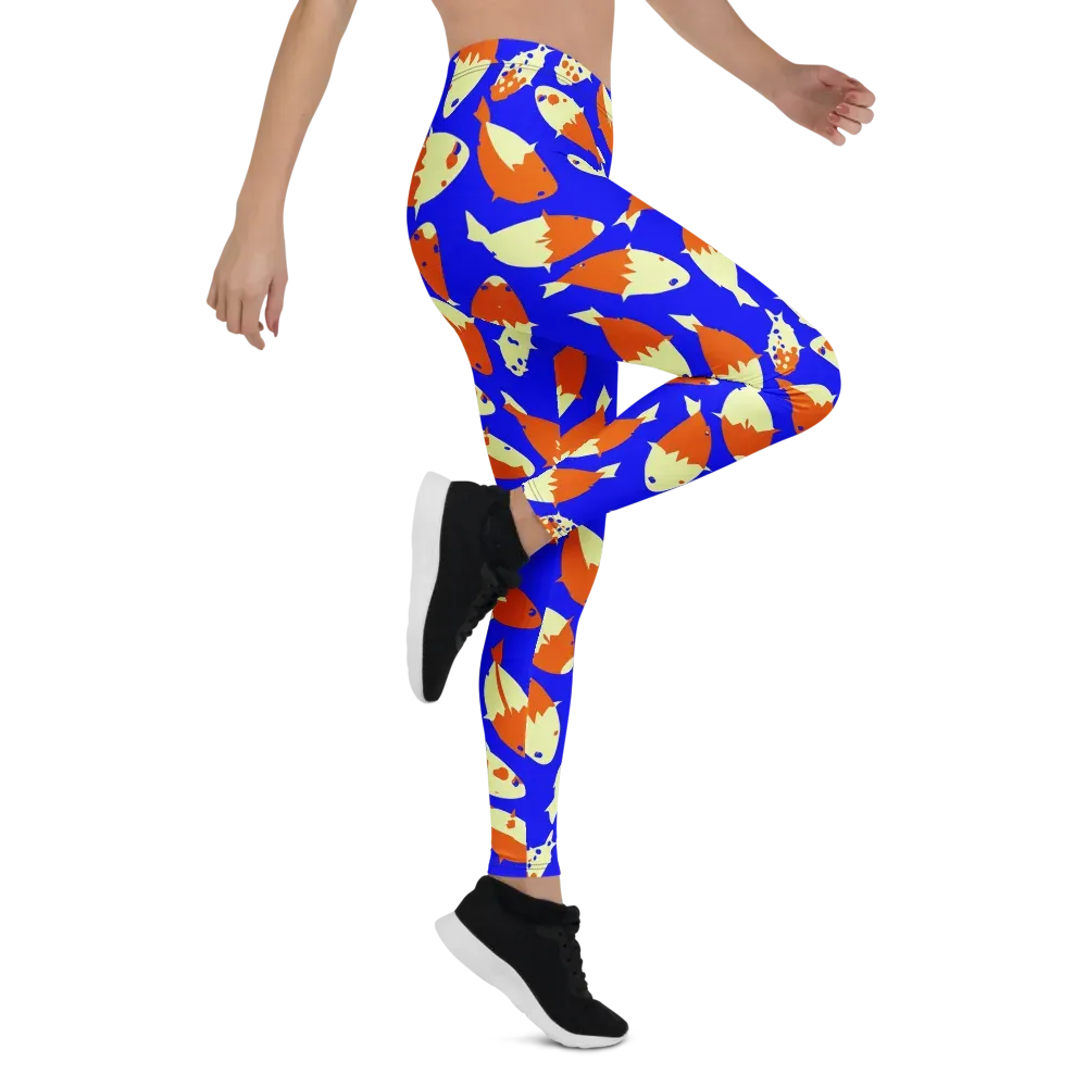 Koi Voltage on Leggings — Right