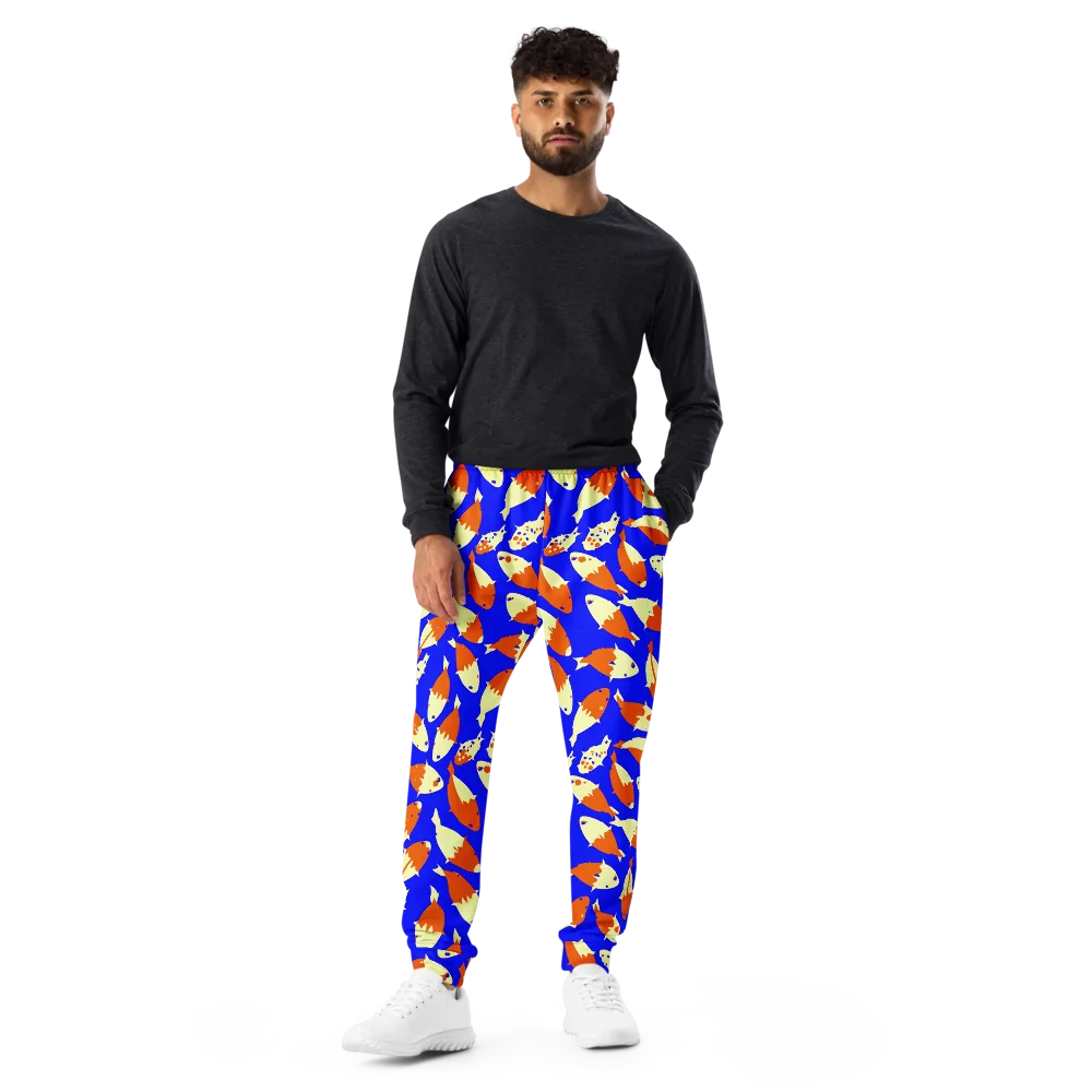 Koi Voltage on Men's Joggers — Front