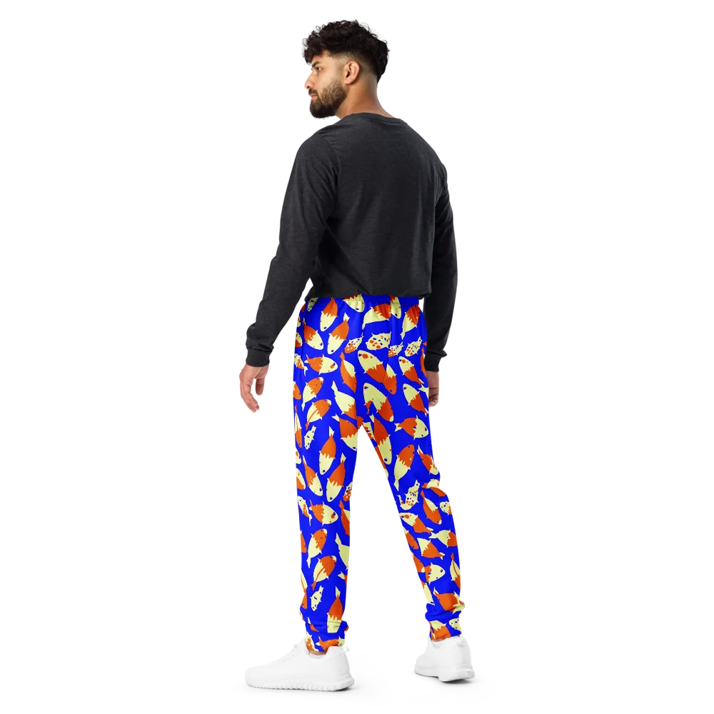 Koi Voltage on Men's Joggers — Back