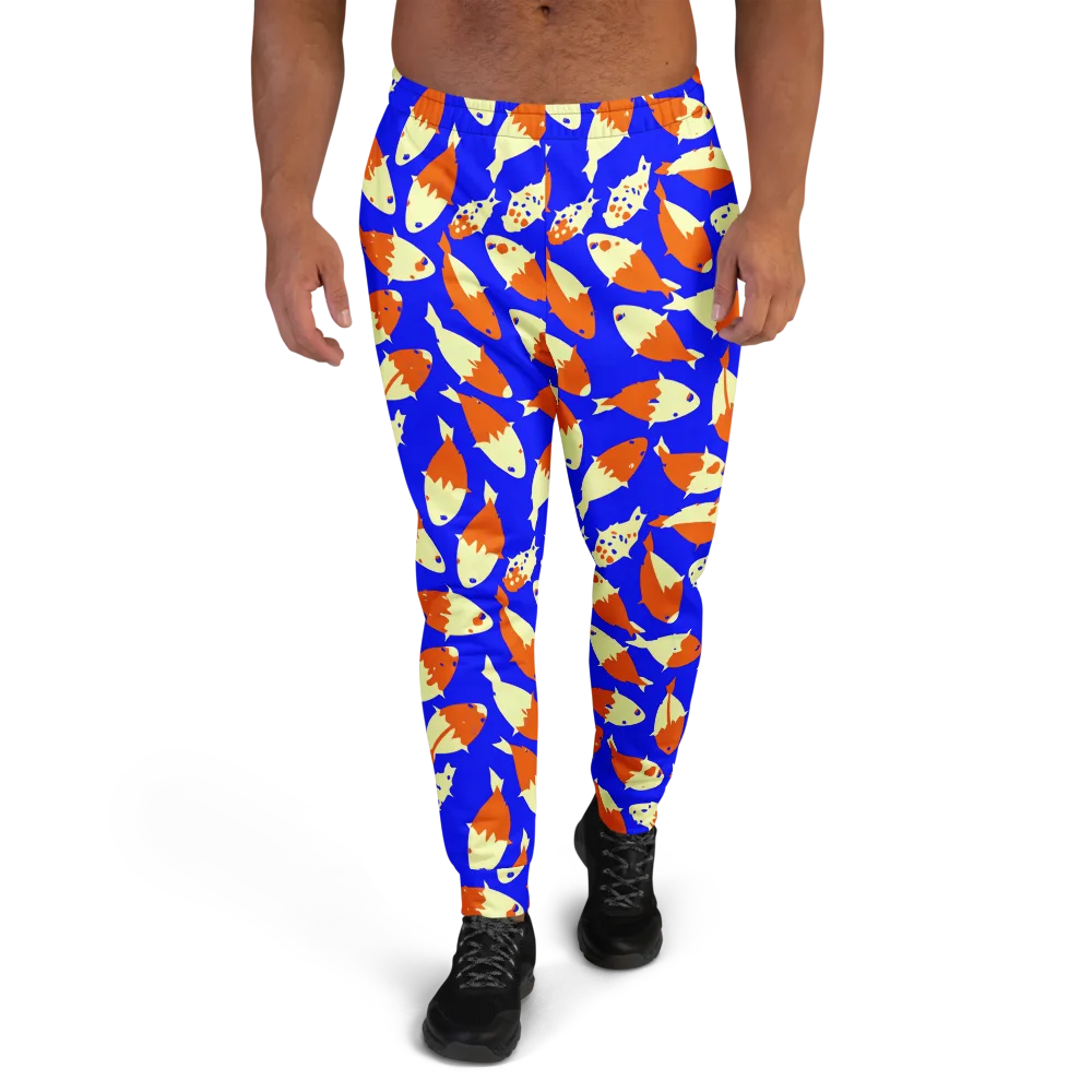 Koi Voltage on Men's Joggers — Front