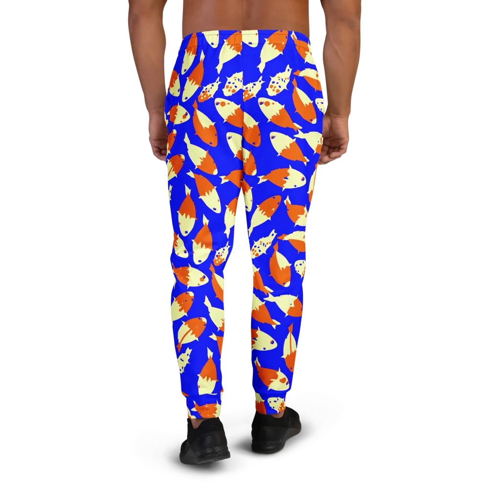 Koi Voltage on Men's Joggers — Back