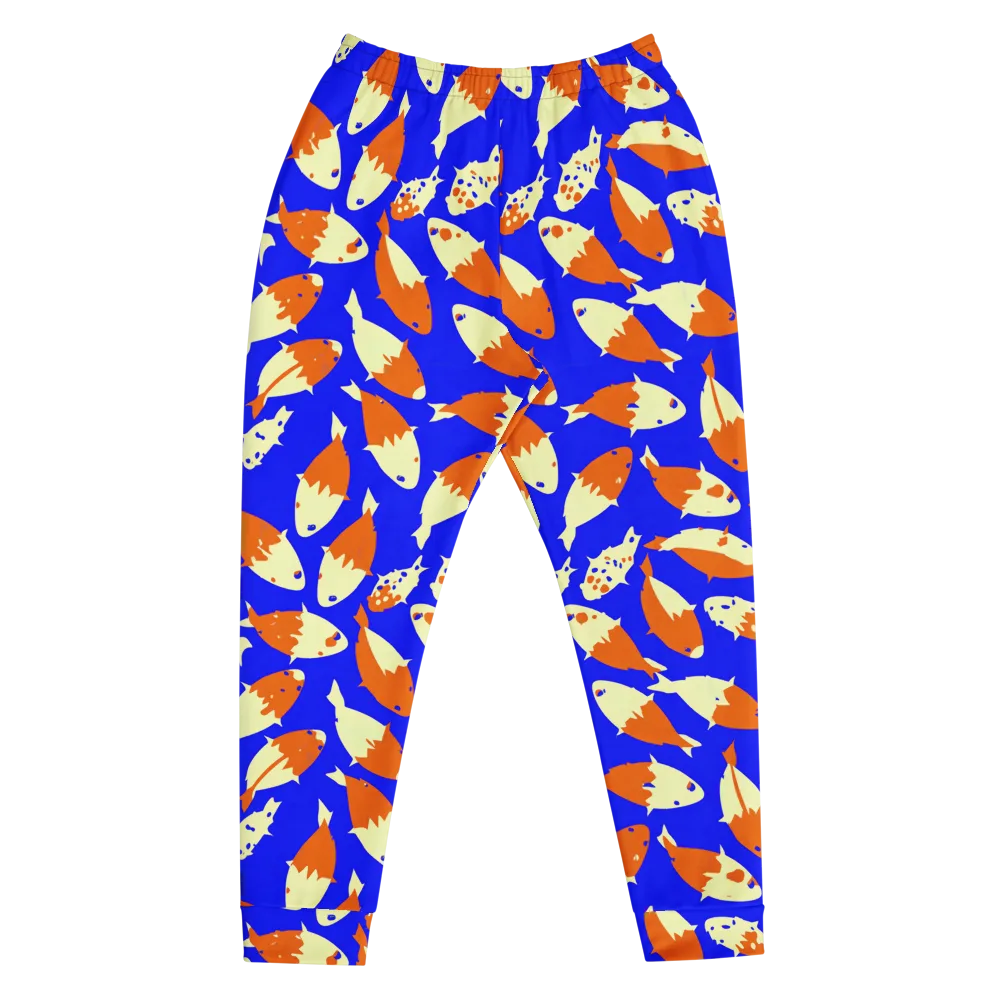 Koi Voltage on Men's Joggers — Front