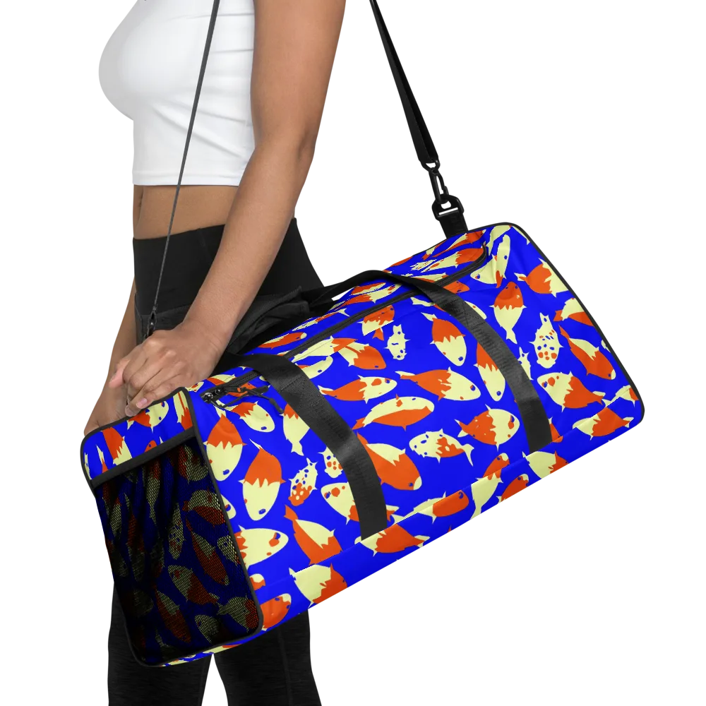 Koi Voltage on Duffle Bag — Front
