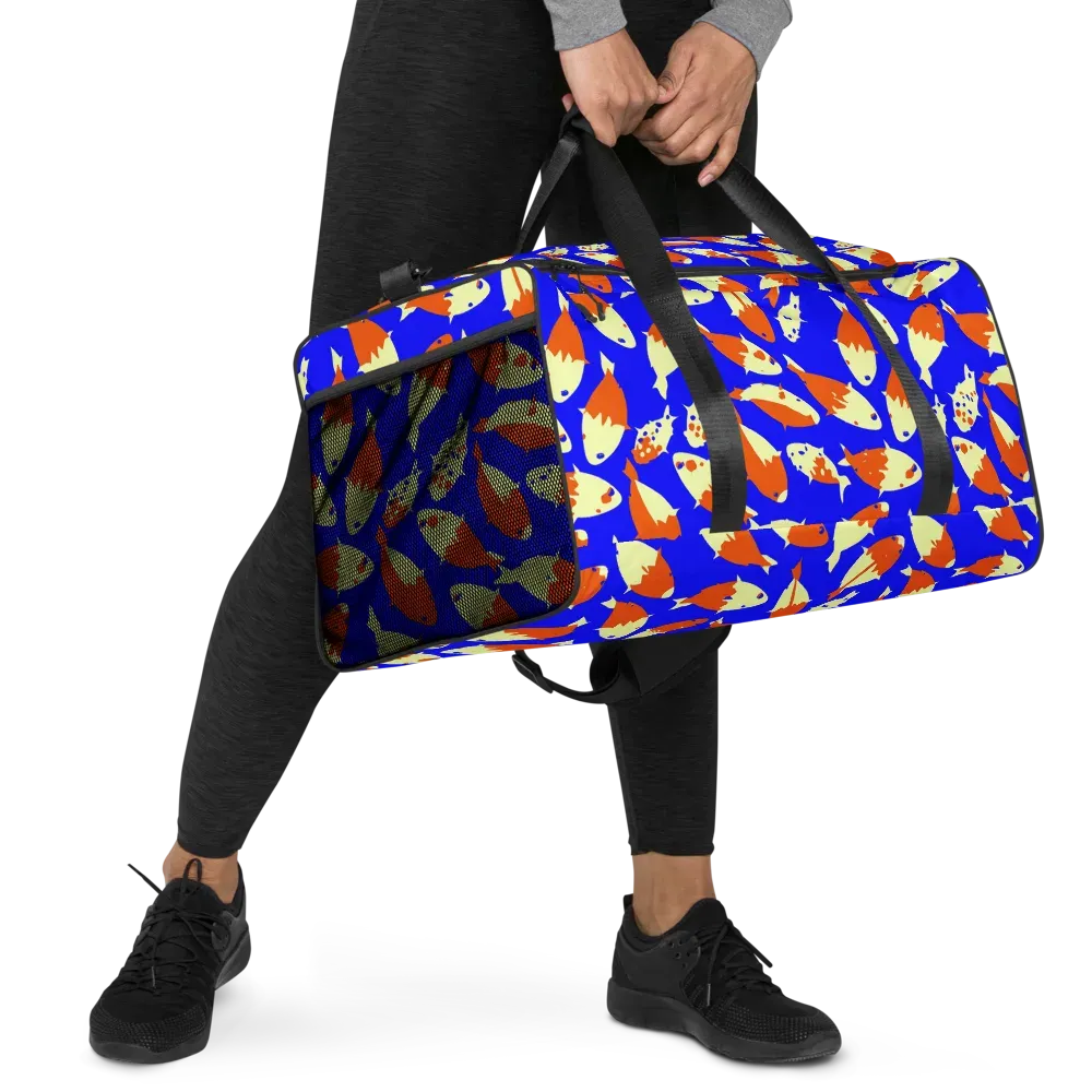 Koi Voltage on Duffle Bag — Right Front
