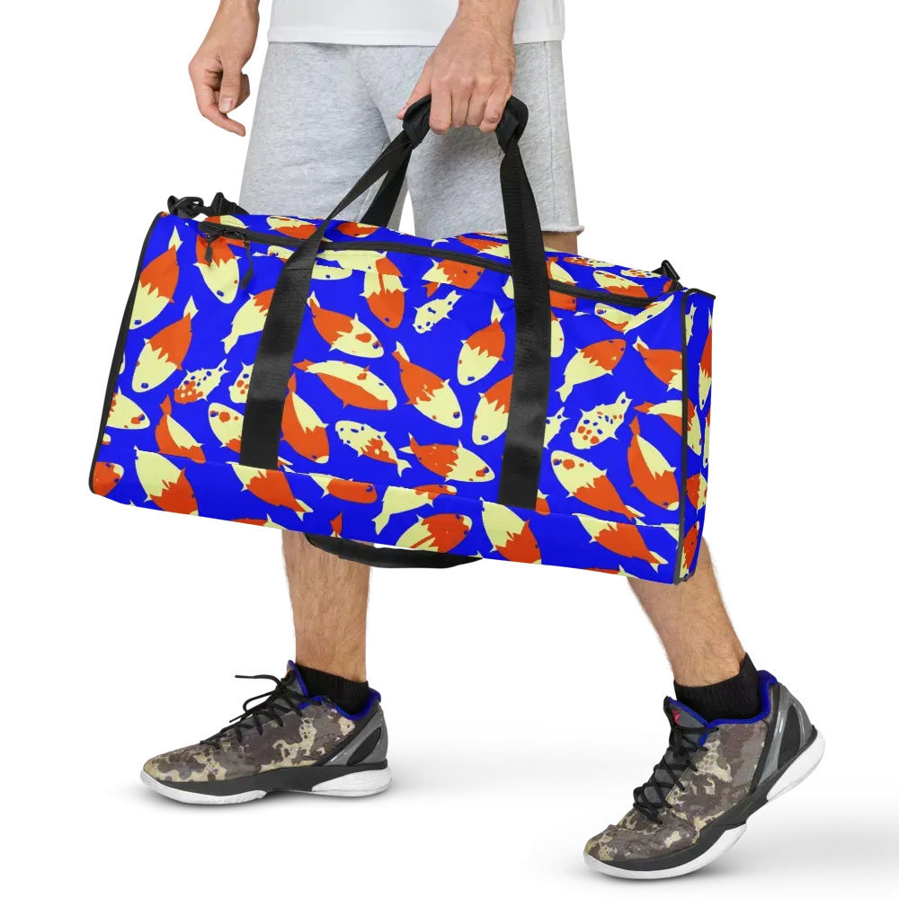 Koi Voltage on Duffle Bag — Front