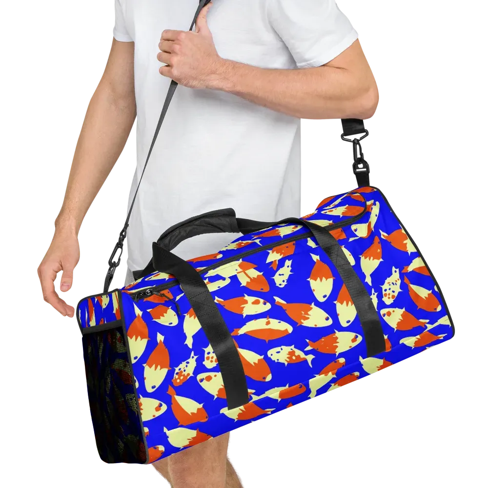 Koi Voltage on Duffle Bag — Right Front