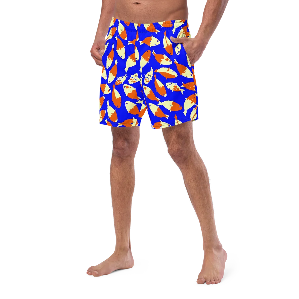 Koi Voltage on Swim Trunks — Left Front