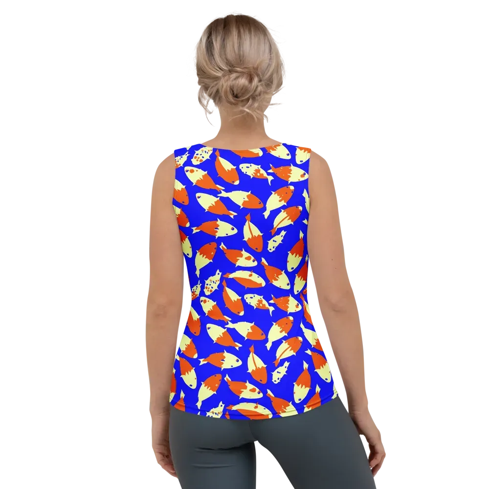 Koi Voltage on Women's Tank Top — Back