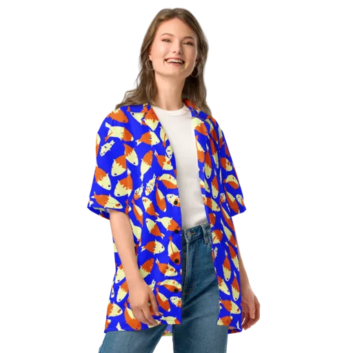 Koi Voltage on a Button Shirt