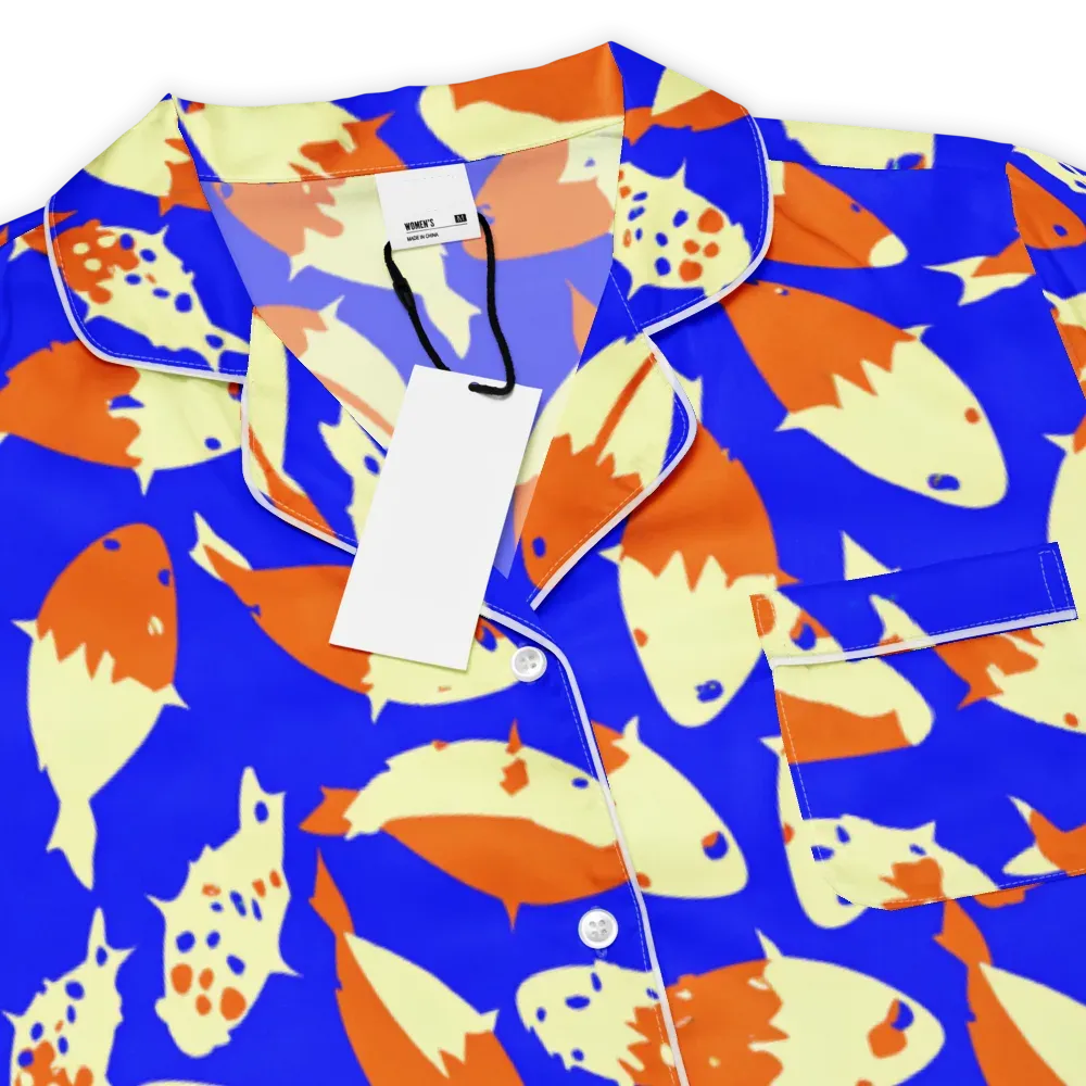 Koi Voltage on Women's Short Sleeve Pajama Top — Product details