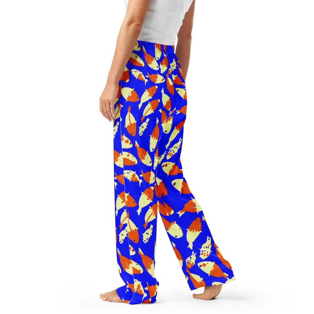 Koi Voltage on Women's Pajama Pants — Left