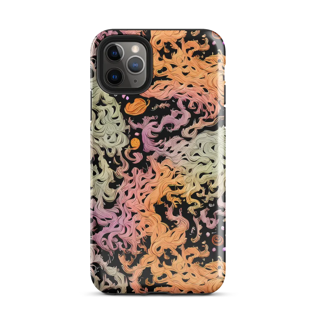 Flame Garden on Tough Case for iPhone® — Front