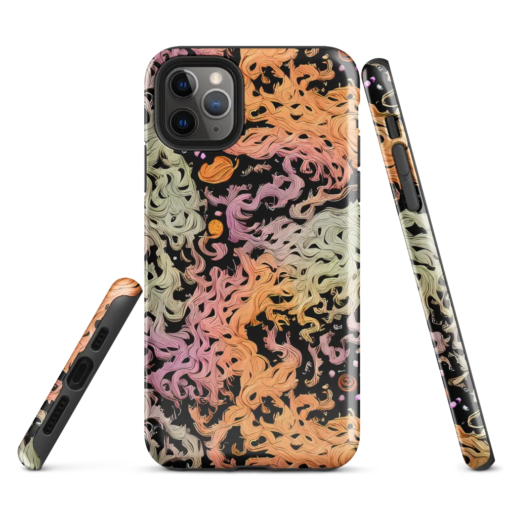 Flame Garden on Tough Case for iPhone® — Front
