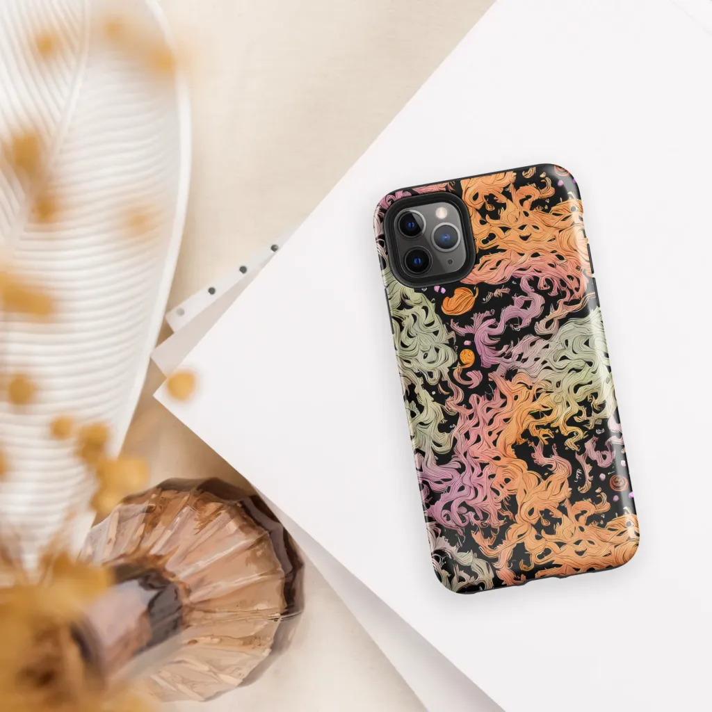 Flame Garden on Tough Case for iPhone® — Front