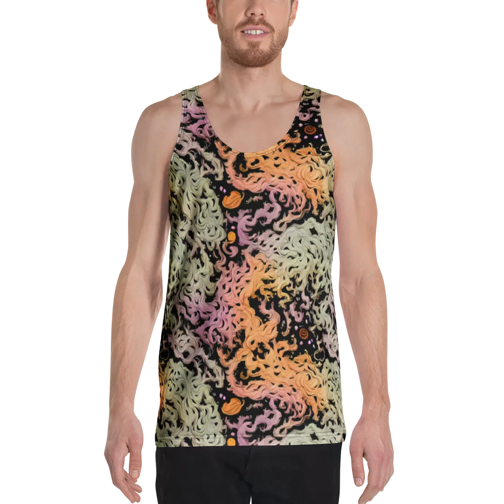Flame Garden on Men's Tank Top — Front