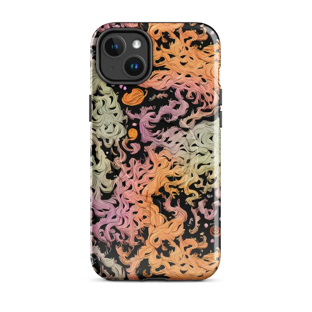 Flame Garden on MagSafe Tough Case for iPhone® — Front
