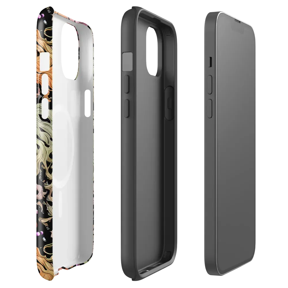 Flame Garden on MagSafe Tough Case for iPhone® — Front