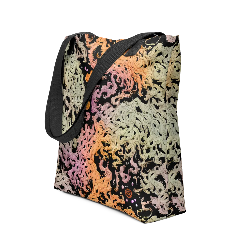 Flame Garden on Tote Bag — Front