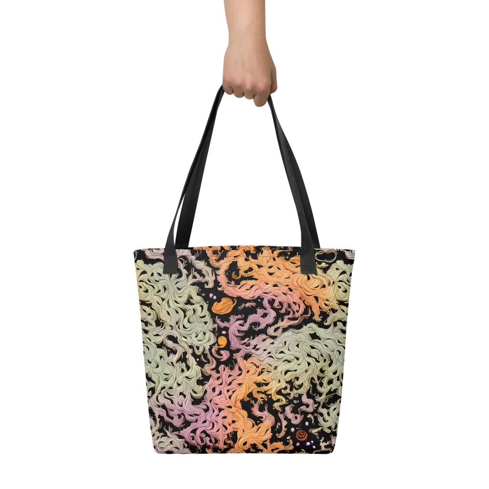 Flame Garden on Tote Bag — Front