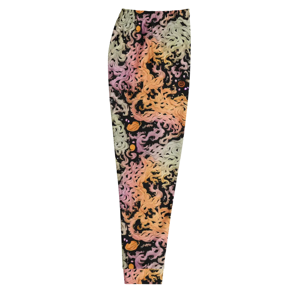 Flame Garden on Men's Joggers — Right