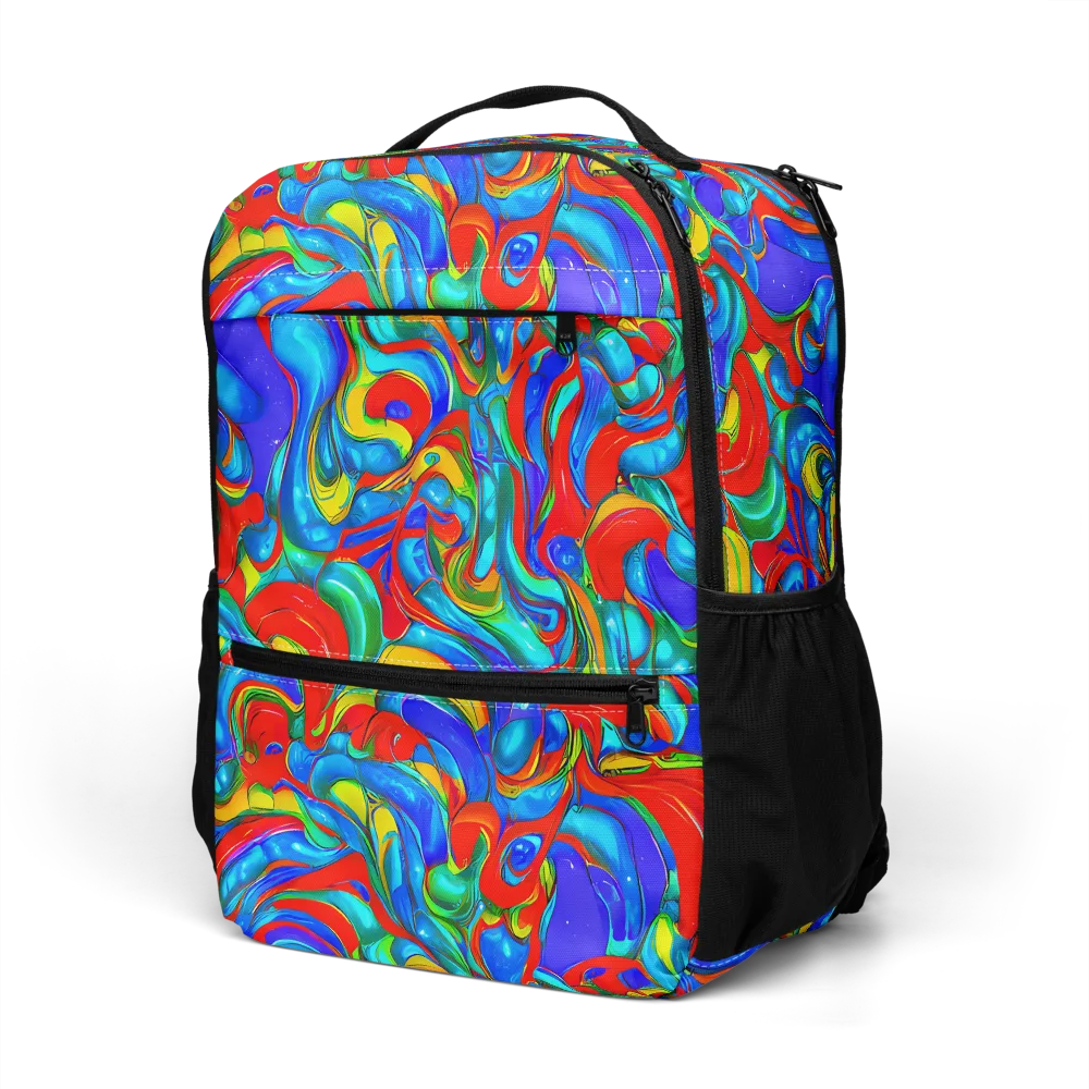 Hypercolor Flow on Utility Backpack — Left Front