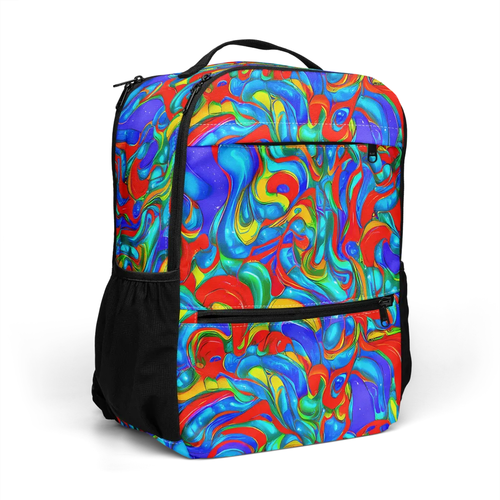 Hypercolor Flow on Utility Backpack — Right Front