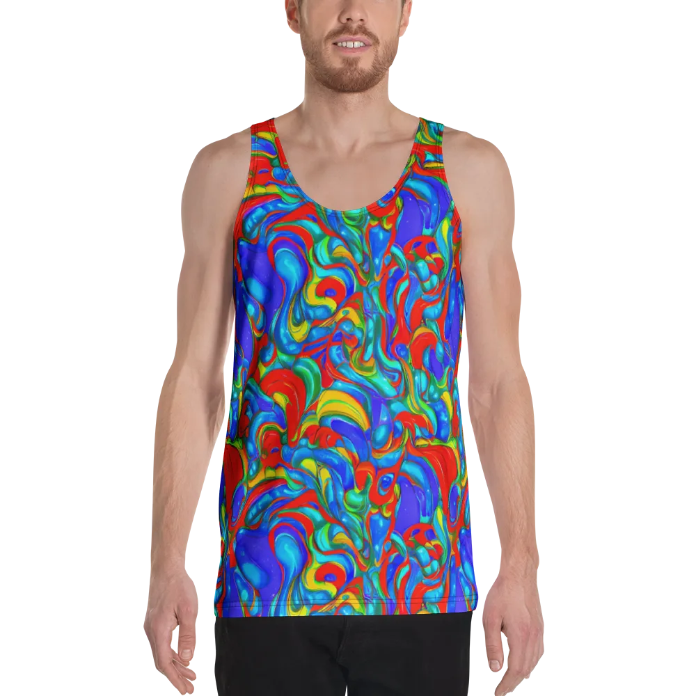 Hypercolor Flow on Men's Tank Top — Front
