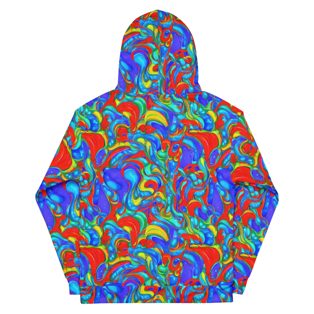 Hypercolor Flow on Cotton Hoodie — Back